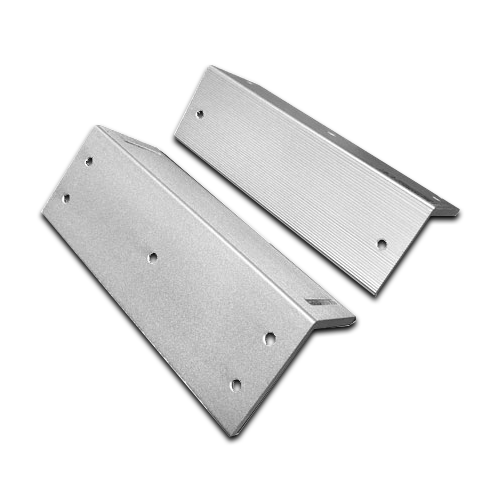 L Mounting brackets for 500Kg magnetic locks