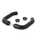 Locinox Insert Mortice Lock Handle - 3006B - Aluminium in Matt Black - Pair