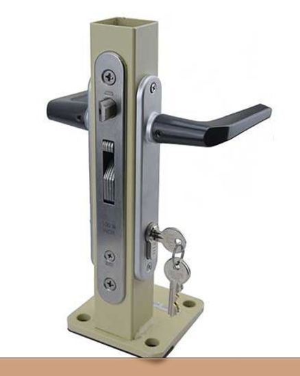 Locinox FORTY inframe Swing Gate Lock 20 MM BACKSET FOR 40 MM - MA Handle Complete Kit