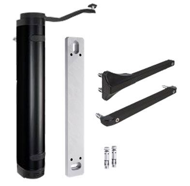 Locinox Hydraulic Industrial Gate Closer Verticlose FOR WALL MOUNTING- Black