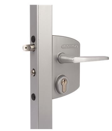 [FK718] Locinox Industrial Lock U2 for Flat Bar 10mm Silver