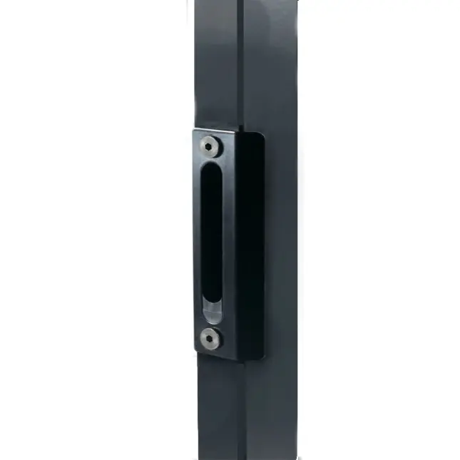 [FK050] Locinox Ornamental Lock Keep flat Aluminium SPKZ-QF Black