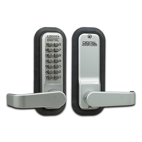 Lockey 2835MG Mechanical Keyless Lever Lock with Passage Function