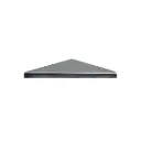 Low Profile Steel Galvabond End Cap 150x150mm Pyramid Top