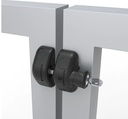 D&D MagnaLatch Side Pull Magnetic Gate Latch Lock: Key Lockable