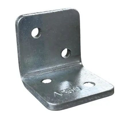 [BKAB845] Angle Bracket 50x50mm 5mm Thickness Zinc 4 Holes
