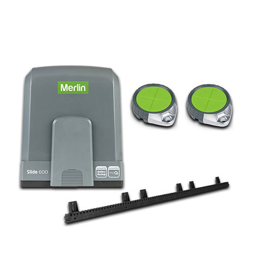 Merlin Sliding Gate Motor/Opener Complete Kit for gates upto 8M/600KG