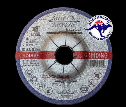 Metal Grinding Discs  5” x 125mm Smith & Arrow