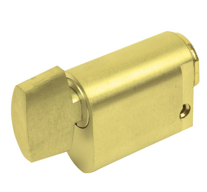 Oval Half Cylinder Key Barrel for Lockwood with Turn snib - Brass