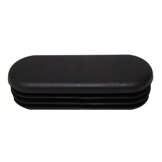 [CPPR533] Oval Plastic End Cap 115x42mm  Flat Top