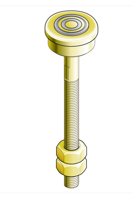 [WH610] Steel Overhead Sliding Gate Top Guide - Type A / Type B, Multi-fit