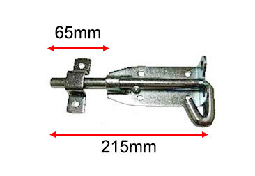 Padbolt 215 mm x 45mm Shoot Bolt