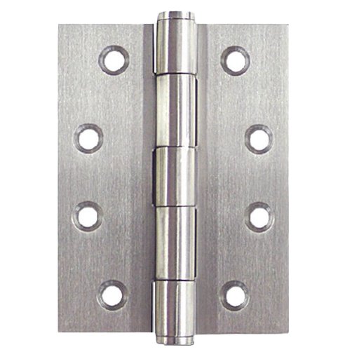 [HN120] Pair - Zinc Plated Steel Butt Hinges - 100x75x2.5mm, Zinc Finish
