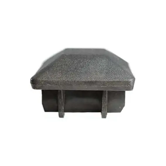 [CPPS350] Plastic Dome square caps 50x50mm