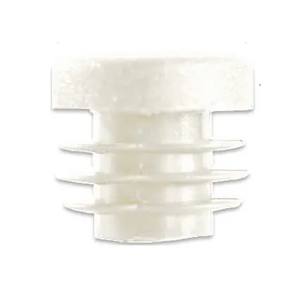 [CPPO116] Plastic Round Cap 16mm (0.8-2mm) - White