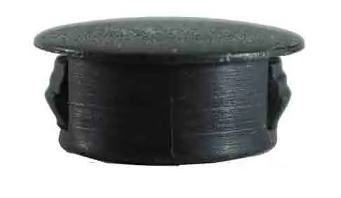 [CPHP013] Plastic insert hole plug/End cap for hole size 11mm Black
