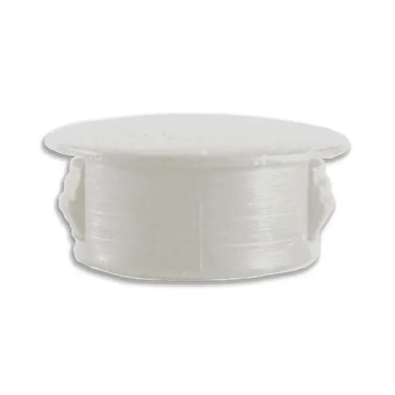 [CPHP126] Plastic insert hole plug/End cap tube insert for hole size 16mm White