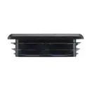 Plastic square cap 38x38mm (1-3.5mm wall thickness)