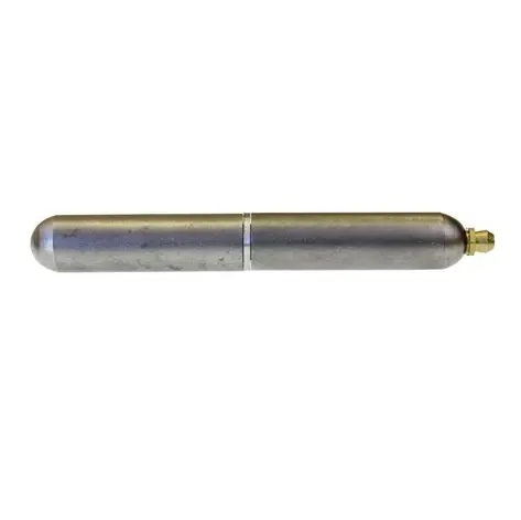 [HGHW191] Stainless Steel Weld-On Bullet Hinge - 80mm Length, 13mm Washer, 316 Marine Grade, Grease Nipple - Single