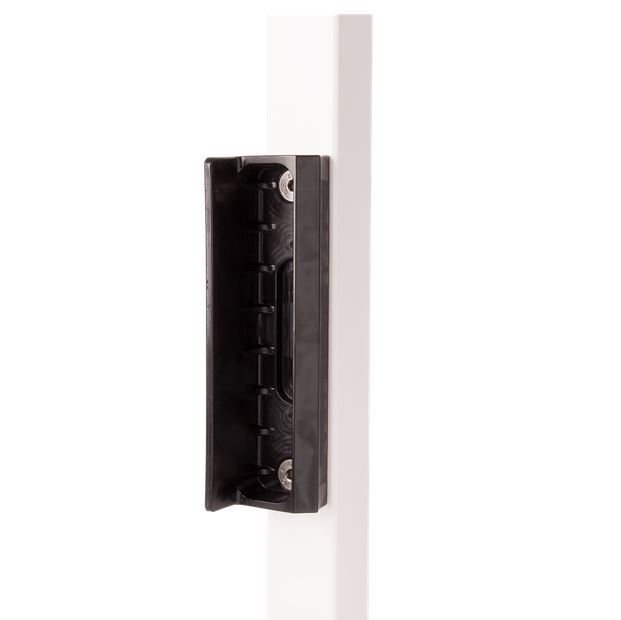 Polyamide garden gate keep for square profiles - SMKL9005QF2