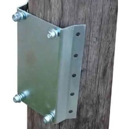 [BK960] Round Post Mounting Plate for Swing Gate Motor