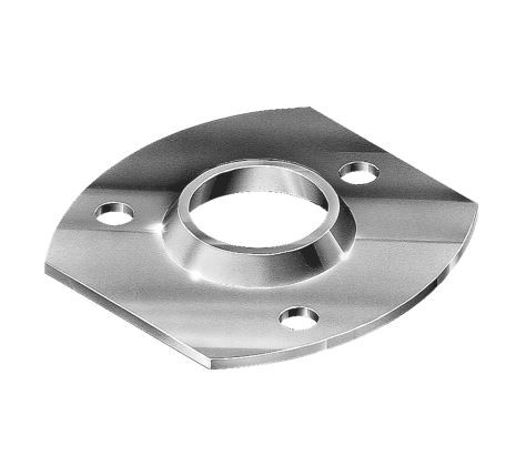 Round Steel Post Base Plate Sleeve insert for Round Post size 40NB (48.5mm OD)