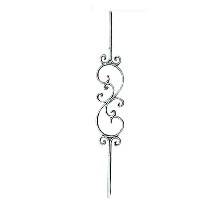 [MT632] S Scroll 1000x180x12x6mm  Scarlet Scroll - Zinc Plated