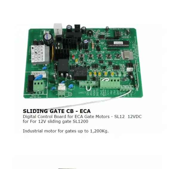 [GM262] Sliding Gate Control board SL12 ECA