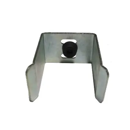 [SGSB417] Steel Sliding Gate Holder/Catcher for Gates 90mm, Rubber Stop