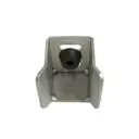 Steel Sliding Gate Holder  - 65mm, Top Cap, Rubber Stop