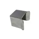 Steel Sliding Gate Holder/Catcher for Gates 75mm, Top Cap, Rubber Stop