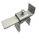 Steel Sliding Gate Holder/Catcher for Gates 50mm, Top Cap, Mounting Bracket
