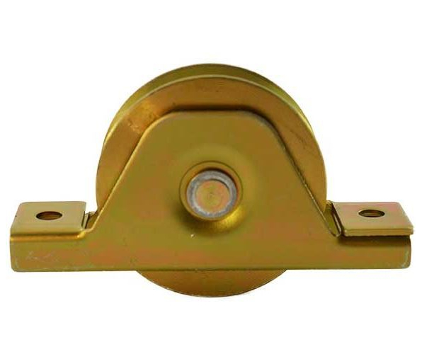 Sliding Gate Wheel V Groove 90mm Double bearing - Italian Made