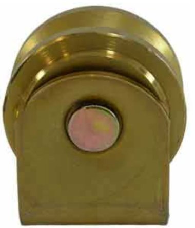 Sliding Gate Wheel V Groove Double bearing 58mm Dia - Single Wheel