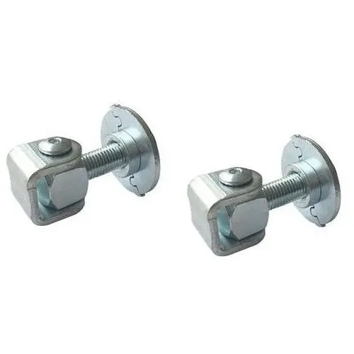 [HGHA296] Stainless Steel Adjustable Swing Gate Hinge - 24mm Pin, 70mm Neck - Pair