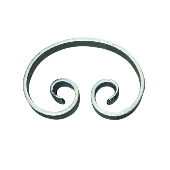 [MT116] Steel C - Scroll 125x80x13x6mm Zinc Plated