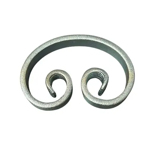 [MT120] Steel C Scroll 120x80x20x6mm - Zinc Plated