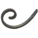 Steel C- Scroll 116mmx76mmx12mmx5mm - Zinc Plated