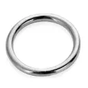 Steel Decorative Ring, 88x10mm, Zinc Plated