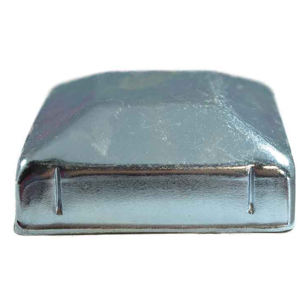 Steel Galvabond End Cap to fit tube size 90x90mm (Zinc Plated)