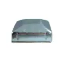 Steel Galvabond End Cap to fit tube size 90x90mm (Zinc Plated)