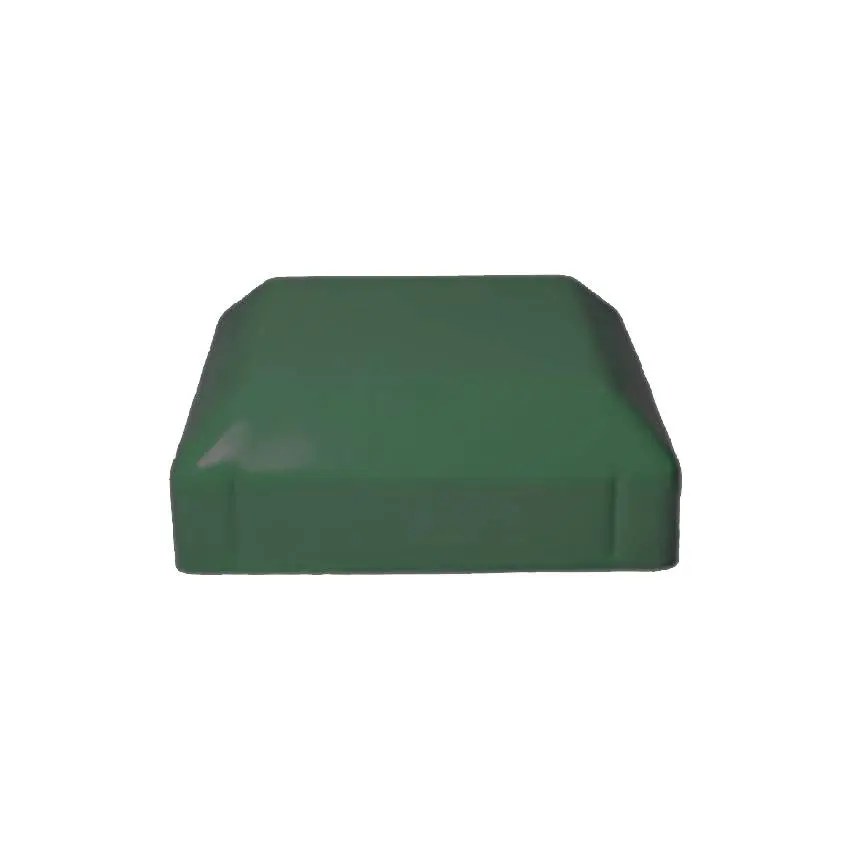 Steel Galvabond Post End Cap for Tube 75x75mm Cottage Green
