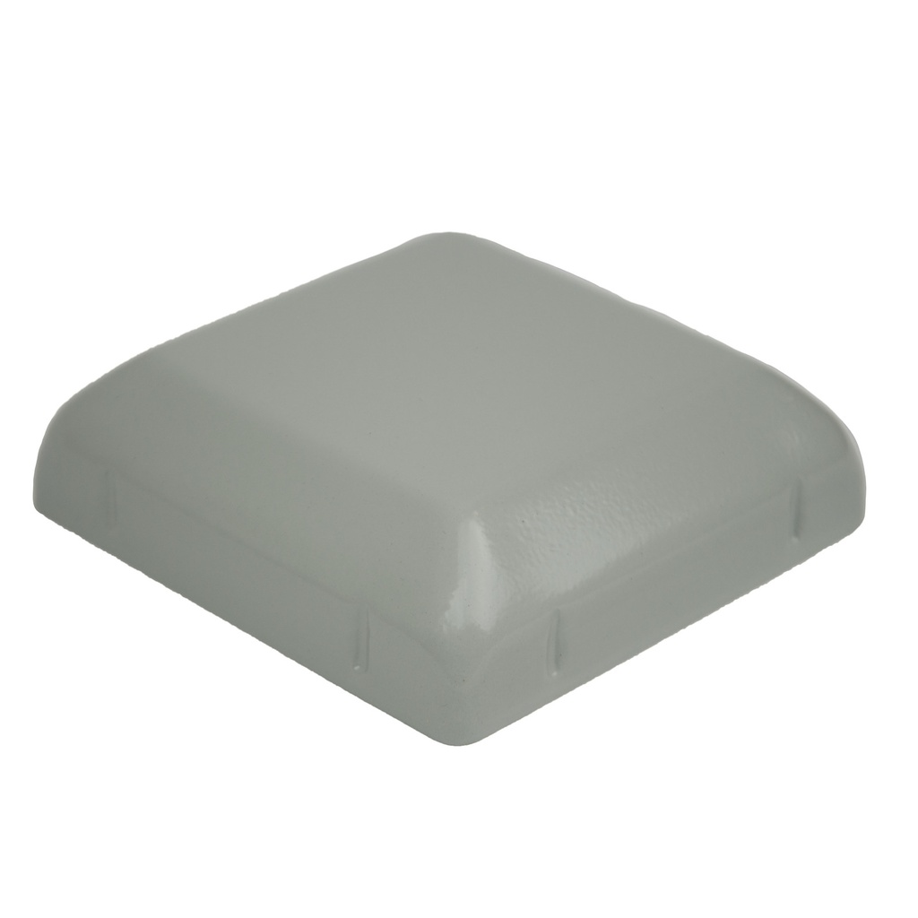 Steel Galvabond Post End Cap for tube 65x65mm Shale Grey