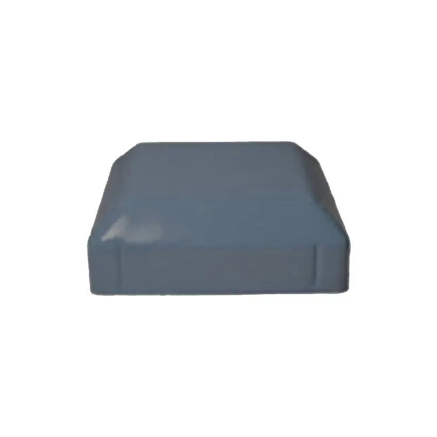 [CPSQ404] Steel Galvabond Post End Cap for tube size 75x75mm Woodland Grey