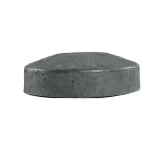 [CPSR570] Steel Galvabond Round Post End caps for tube 140mm (125NB)