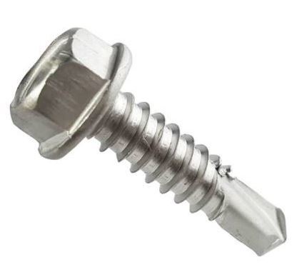 Steel Mates Hex Tek Screw  14g x 22mm - Galvanised