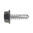 Steel Mates Hex Tek Screw 14g  x 22mm - Woodland Grey