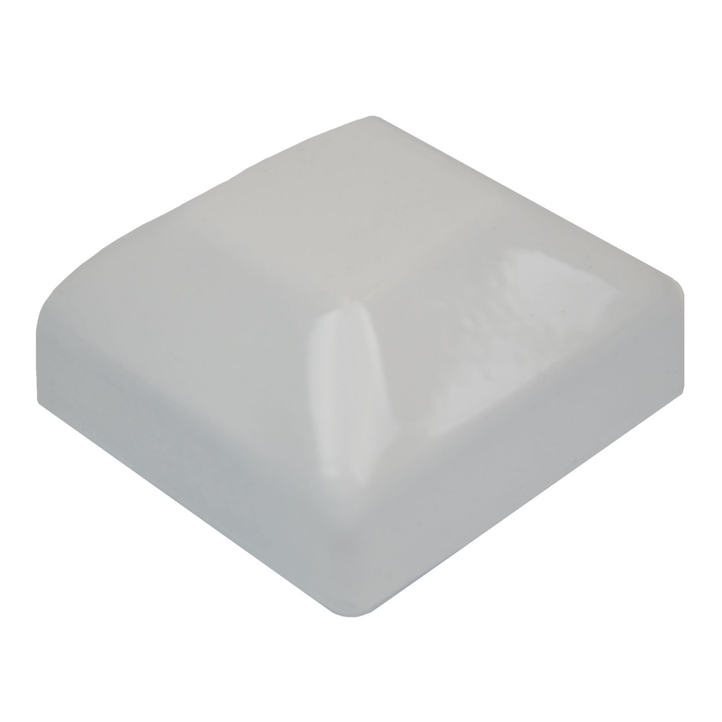 Steel Post End Cap to fit 100x100mm in Surfmist