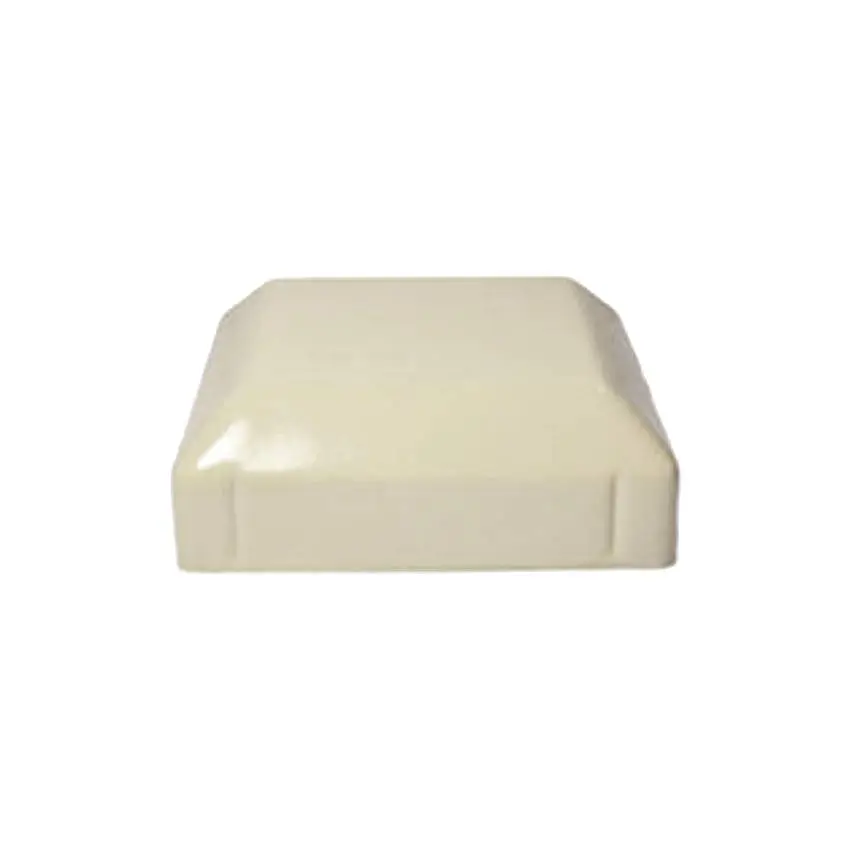 [CPSQ668] Steel Post End Cap to fit 75x75mm  in Paper Bark