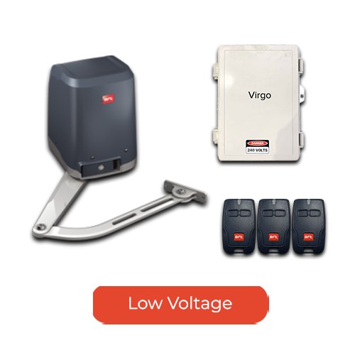Low Voltage BFT Single Virgo Smart - Complete Kit